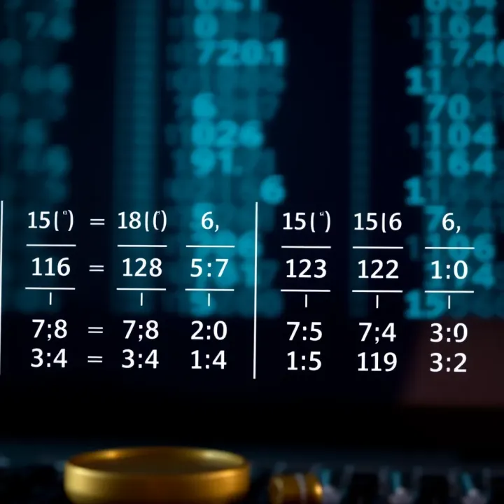 Comparison of Binary Fractions with Decimal Equivalents Visual diagram of binary fractional values aligned with their decimal counterparts for comparison