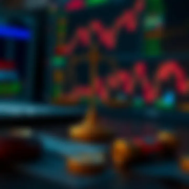 Legal Considerations and Risk Management for Binary Options in South Africa Illustration of legal and financial symbols representing compliance and risk management in South Africa