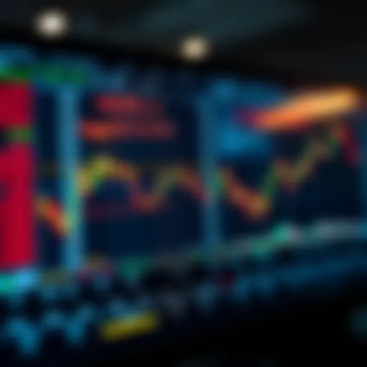 Binary Trading Platform Interface Illustration of a digital trading platform interface displaying binary options and market data