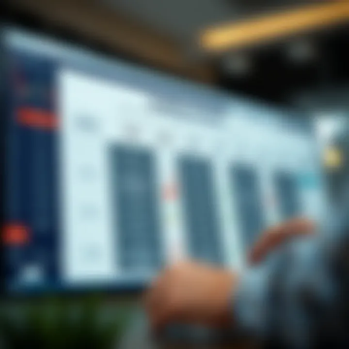 Comparison chart showing features of online versus in-person forex trading courses