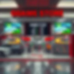 Cresta Game Store Trading Hours Overview Entrance of Cresta Game Store in South Africa with clear trading hours displayed