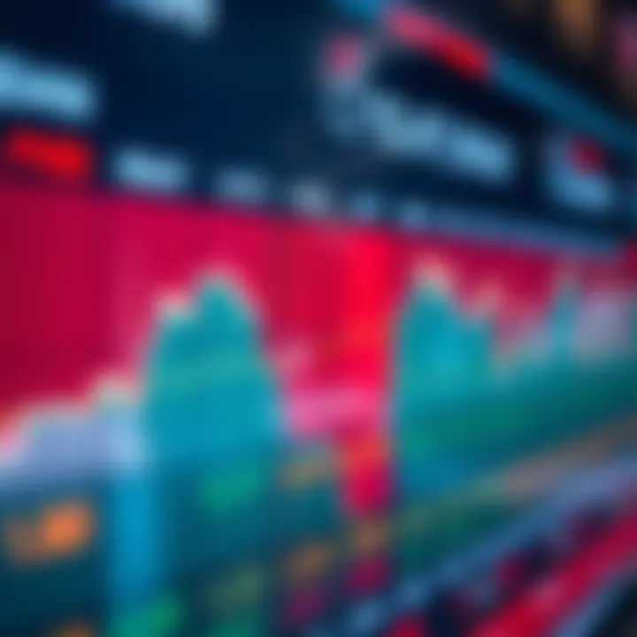 Highlighted economic indicators on a digital calendar for forex trading decisions