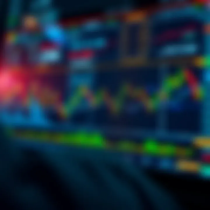 Illustration of risk management concepts for forex trading with charts and protective strategies