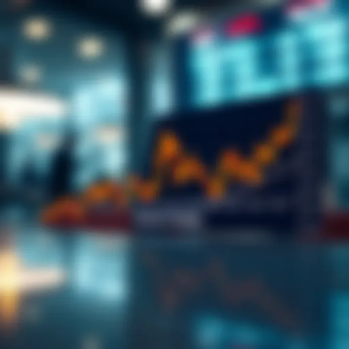 Graph showing increased market volatility during overlapping forex sessions