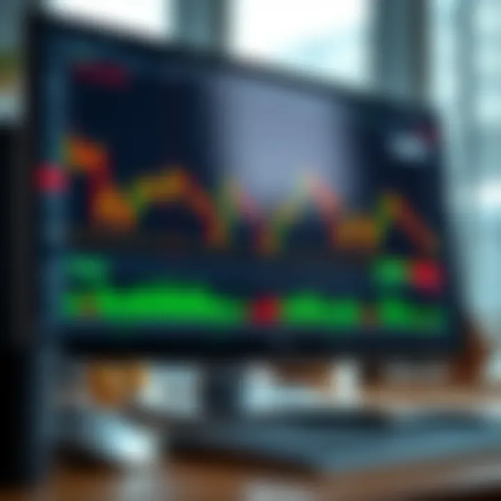 Forex Trading Platform and Regulatory Compliance in South Africa Illustration of a computer screen displaying forex trading platform with regulatory compliance icons