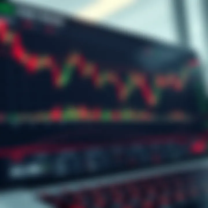 Forex Currency Pairs with South African Rand Trends Graph showing forex currency pairs with South African Rand fluctuations on a digital trading platform
