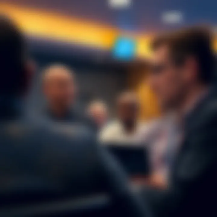 A focused forex trading seminar in Durban with participants engaging in learning about market trends and strategies