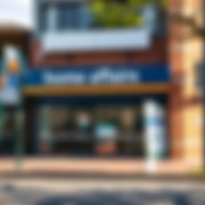 Exterior view of the Home Affairs office building in Alberton during daytime