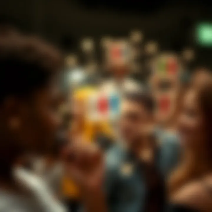 Supportive Network for Non-Binary Identities Abstract representation of various gender identities connected in a supportive network