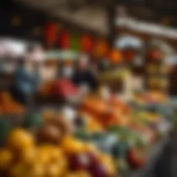 Polokwane Fruit and Vegetable Market Trading Hours Fruit and vegetable market stall with fresh produce displayed under natural light