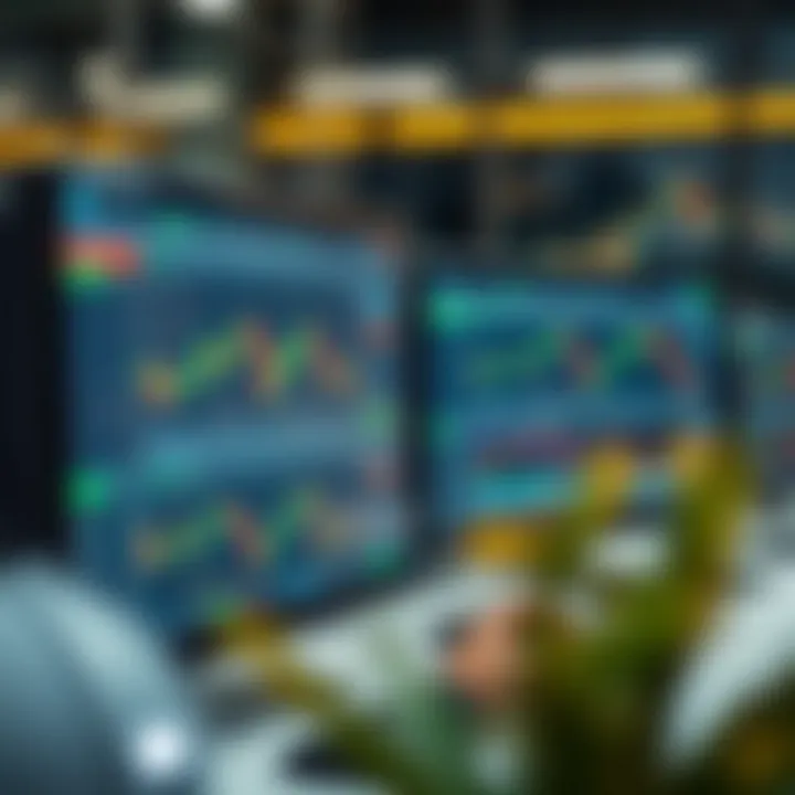 Popular automated trading platforms used by South African binary options traders on computer screens