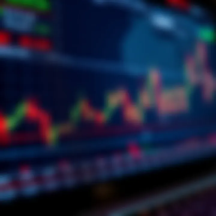 Graph displaying currency exchange rates on a user-friendly forex trading platform interface