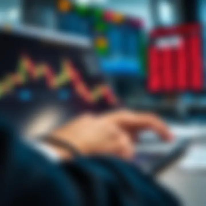 Conceptual illustration of risk management and disciplined trading strategies in forex