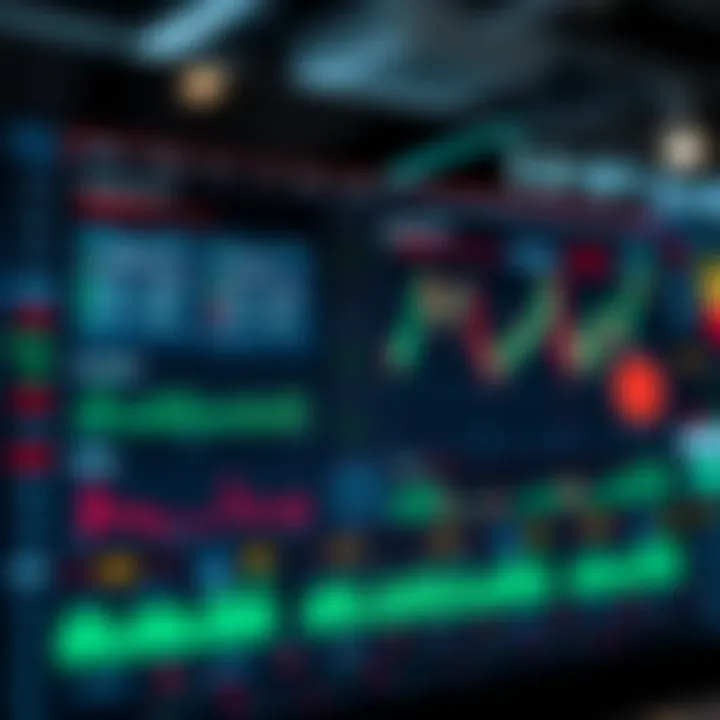 Dashboard Overview of Binary Options Signal Service Alerts and Metrics Illustration of a digital dashboard displaying trade notifications and performance metrics for binary options trading