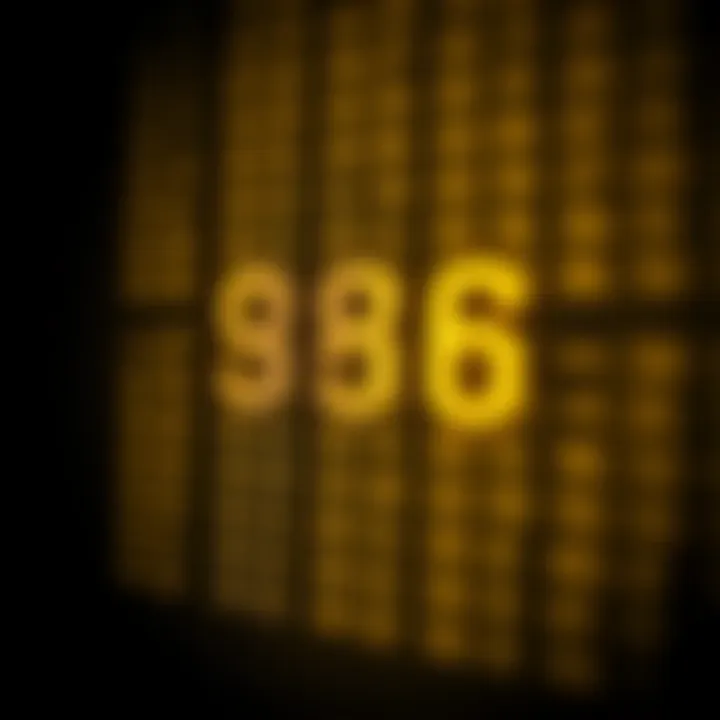 Illustration showing the conversion of a decimal number to its binary equivalent using division by two