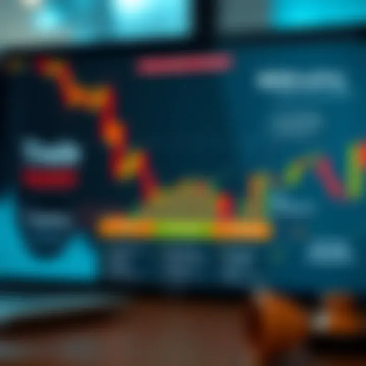 Diagram illustrating risk management strategies and market analysis tools for forex trading