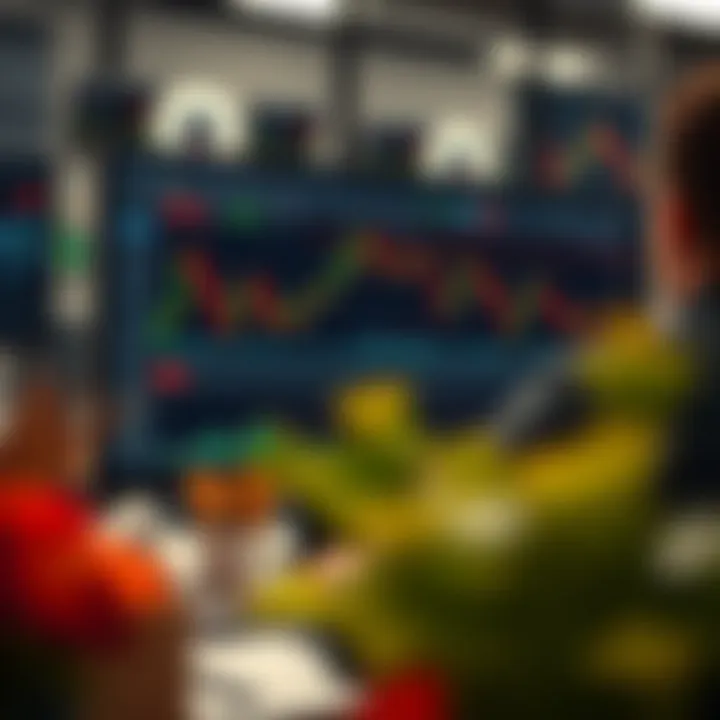 Dashboard of forex trading software showing real-time market charts and automated trading signals