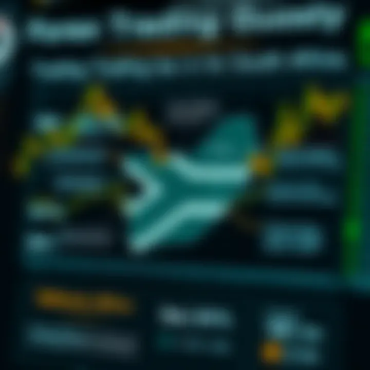 Detailed infographic showing key concepts of forex trading tax in South Africa including profit calculation and reporting requirements