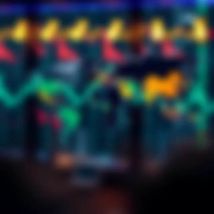 Global forex trading sessions highlighted on a world map showing overlapping market hours