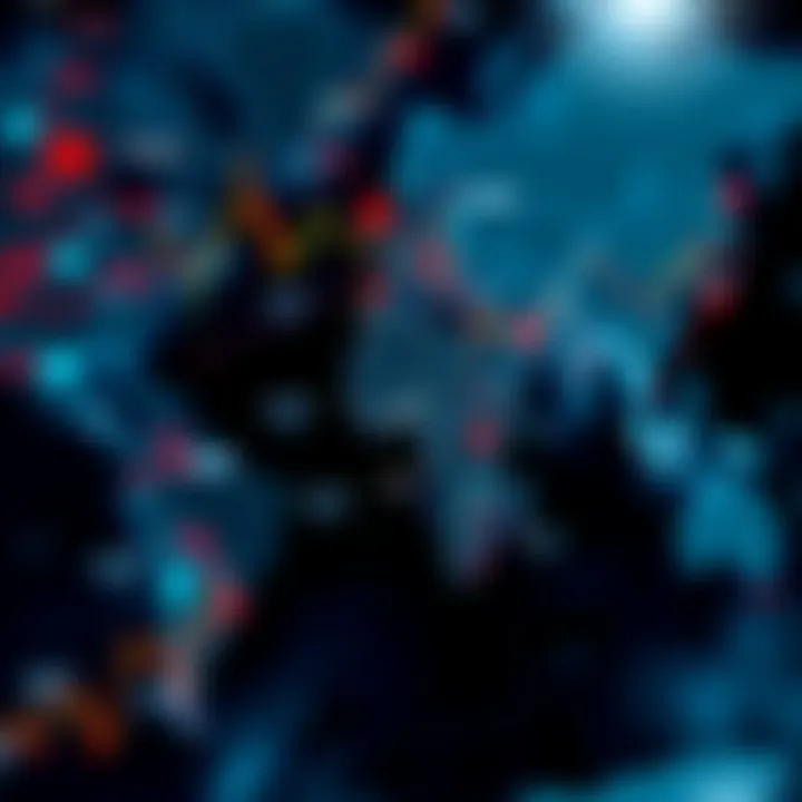 World map highlighting major forex market sessions overlapping