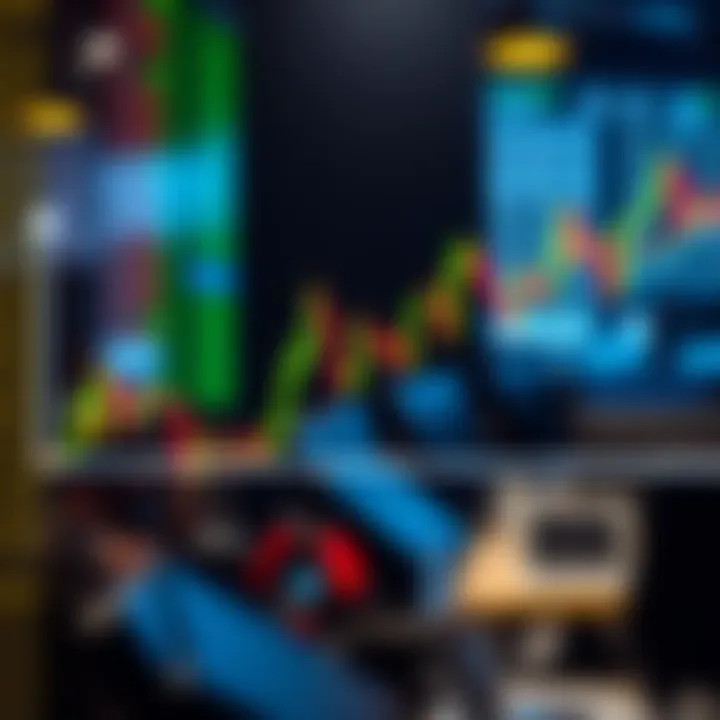 Graph depicting the flow of binary options signals from providers to traders