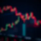 Illustration of a hammer candlestick pattern showing a small body with a long lower wick indicating potential market reversal