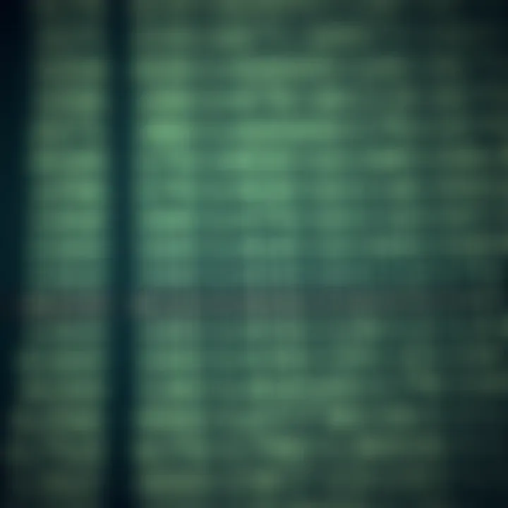 Visual representation of converting a hexadecimal number into binary using a conversion table