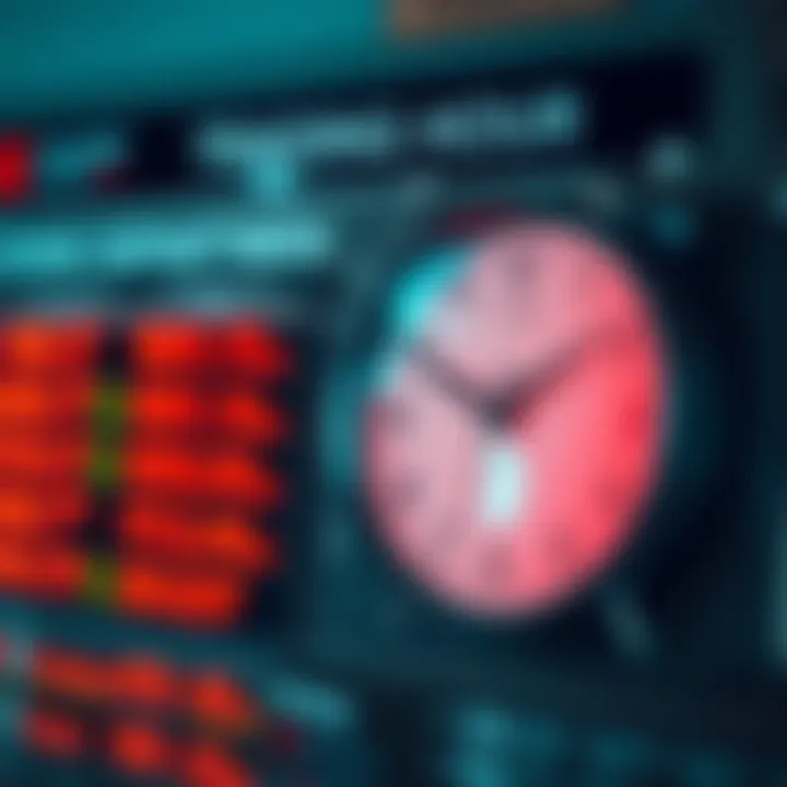 Calendar highlighting operational days with clock indicating trading hours for licensing services