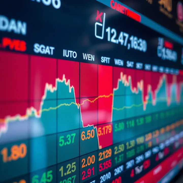 Key Economic Indicators Impacting Forex Trading Highlighted economic indicators on a digital calendar for forex trading decisions