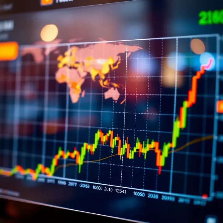 Impact of Economic Indicators on South African Markets Graph showing the impact of economic indicators on South African financial markets