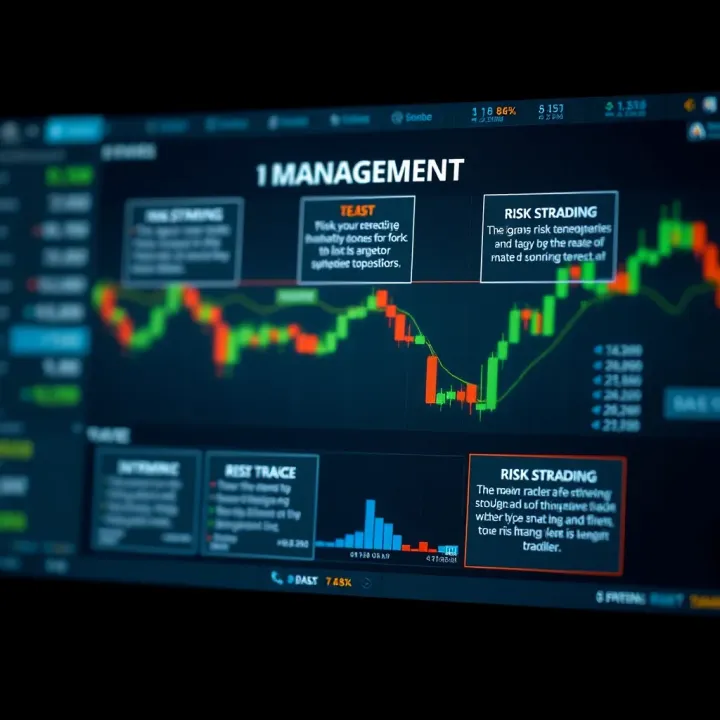 Risk Management and Diversification in Forex Trading Strategies Diagram illustrating risk management techniques and strategy diversification in forex trading