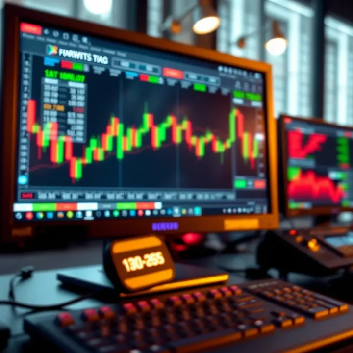 Security and Encryption Tools in Forex Trading Platforms Computer screen displaying security features and encryption for forex trading software