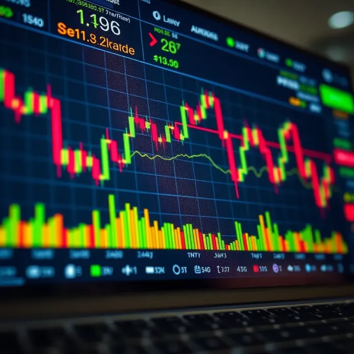 Popular Forex Trading Platforms and Currency Pairs in Australia Digital forex trading platform interface showing currency pairs and market trends