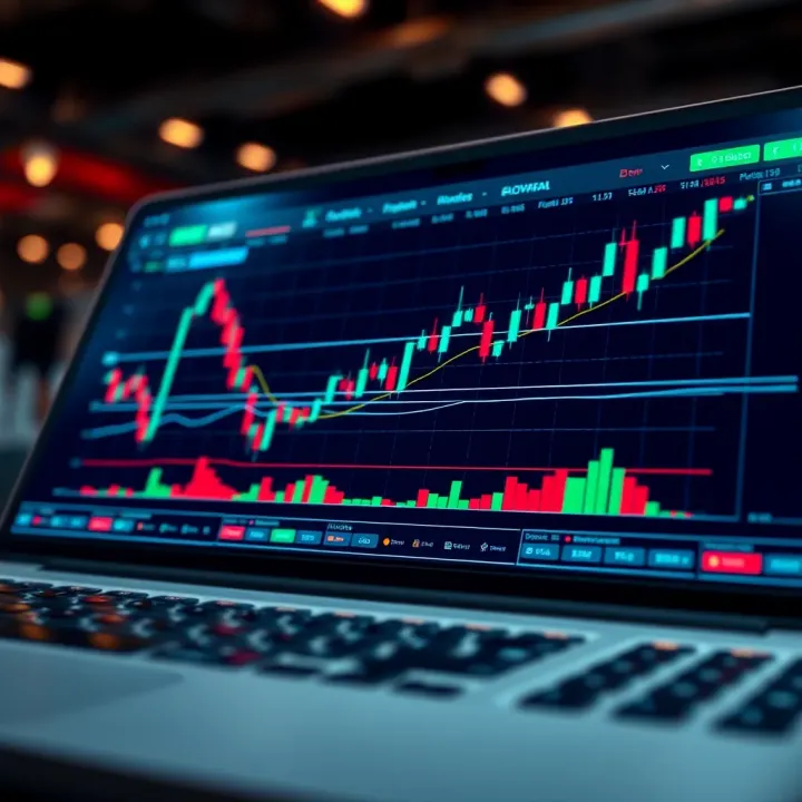 Forex Platform Features Focused on Risk Management Illustration of forex trading platform interface highlighting risk management tools
