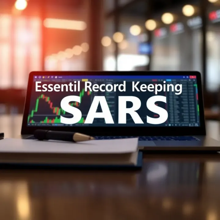 Essential Record Keeping for Forex Traders to Comply with SARS Illustration of record keeping essentials for forex traders in compliance with SARS