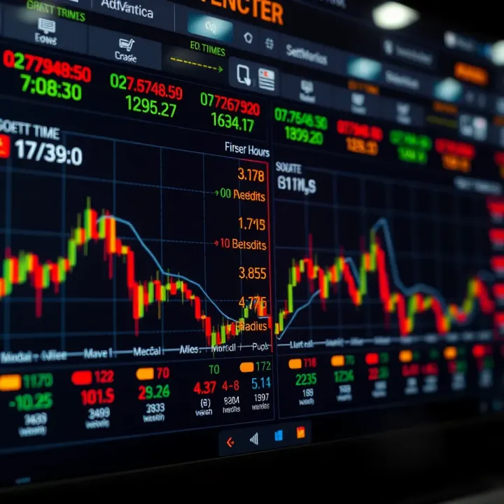 Global forex market sessions showing times and active trading periods aligned with South African time zone