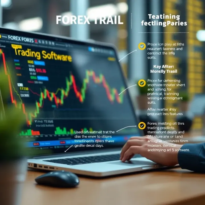 Key Features and Best Practices for Forex Trading Training Software Graphic showing key features and best practices for forex trading software usage