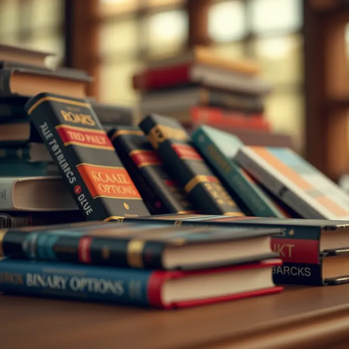 Collection of digital books and resources on binary options trading