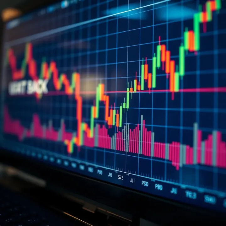 Hammer Pattern Indicating Price Support and Trend Shift Chart showcasing a hammer candlestick pattern as a signal of price support and possible trend change