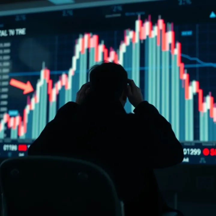 Head and Shoulders Pattern Indicating Market Reversal Illustration of a head and shoulders stock chart pattern showing trend reversal signals