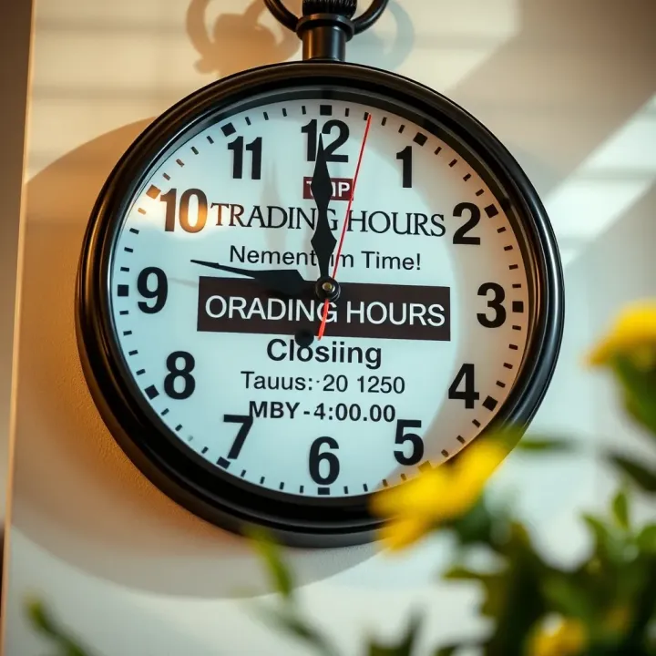 Official Trading Hours of Randburg Home Affairs Clock showing official opening and closing times of the Randburg Home Affairs office