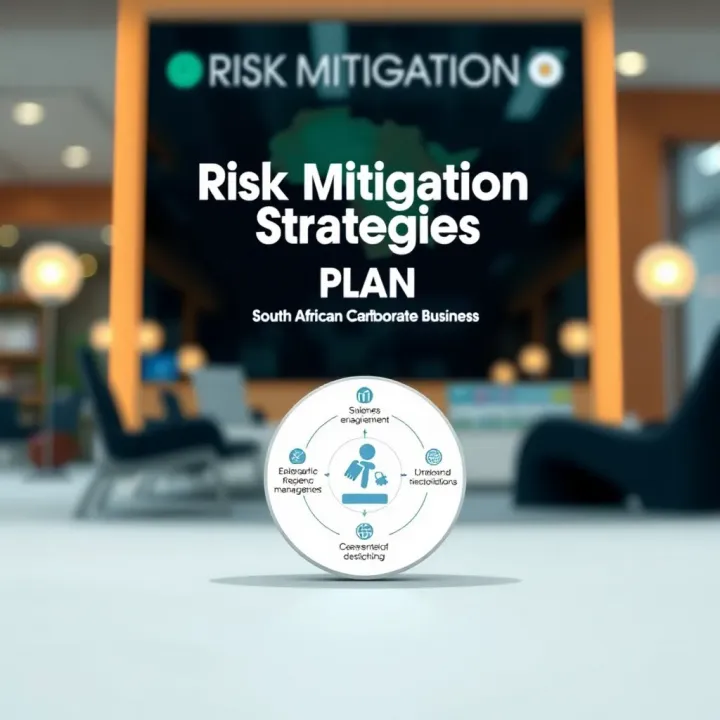 Risk Mitigation Strategies for South African Businesses Graphic depicting risk mitigation strategies tailored for South African corporate environments