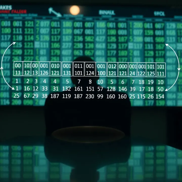 Common Binary Representations for Characters in Digital Communication Diagram showing common binary representations for alphabets and symbols used in digital communication