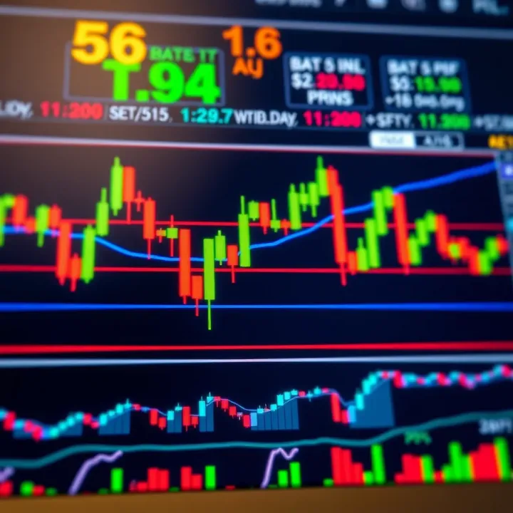 Bullish and Bearish Candlestick Patterns in Market Analysis Chart showing various candlestick patterns highlighting bullish and bearish trends in financial markets