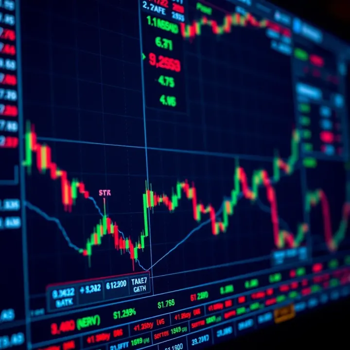 Interface of a forex trading platform showing currency pairs and live market data