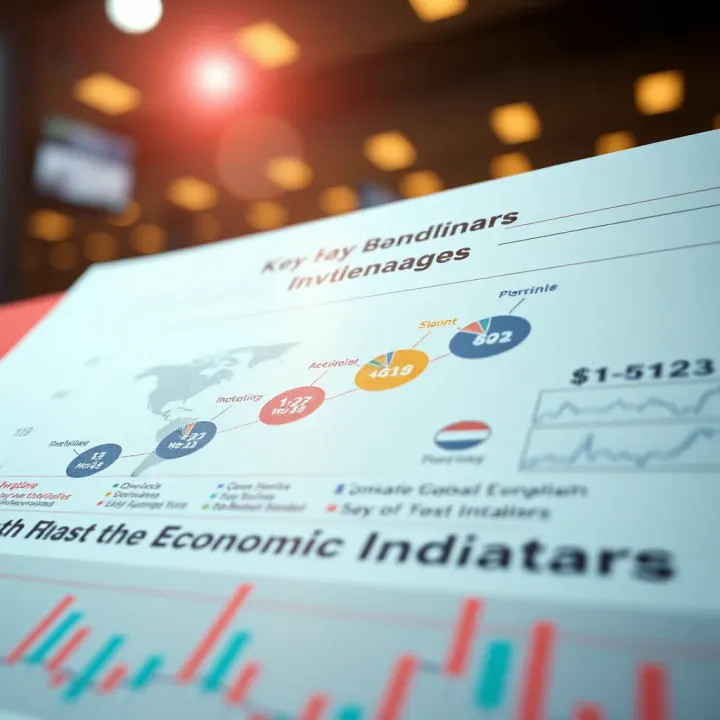 Key Economic Indicators Influencing Investment Choices Diagram illustrating key economic indicators and their impact on investment decisions