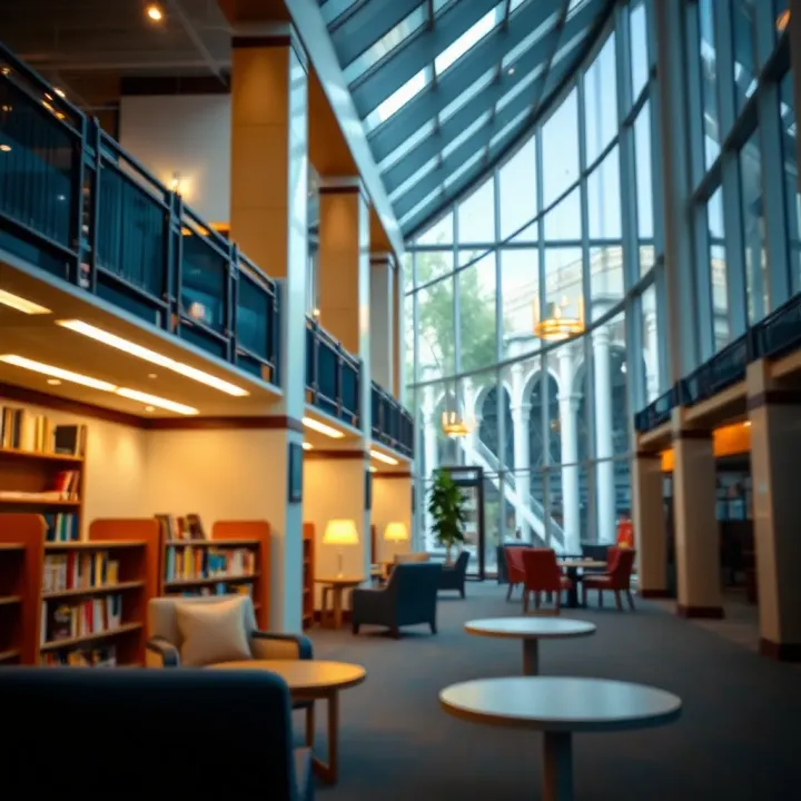 Cozy Reading Space Inside Wynberg Library Interior view of Wynberg Library showing bookshelves and comfortable reading areas